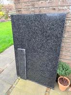 Zwart granieten werkblad en plinten, Ophalen, Gebruikt