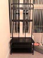 IKEA NIPÅSEN / BAGGMUCK halmeubelset (zwart/grijs), Ophalen, Zo goed als nieuw, Metaal, Staande kapstok