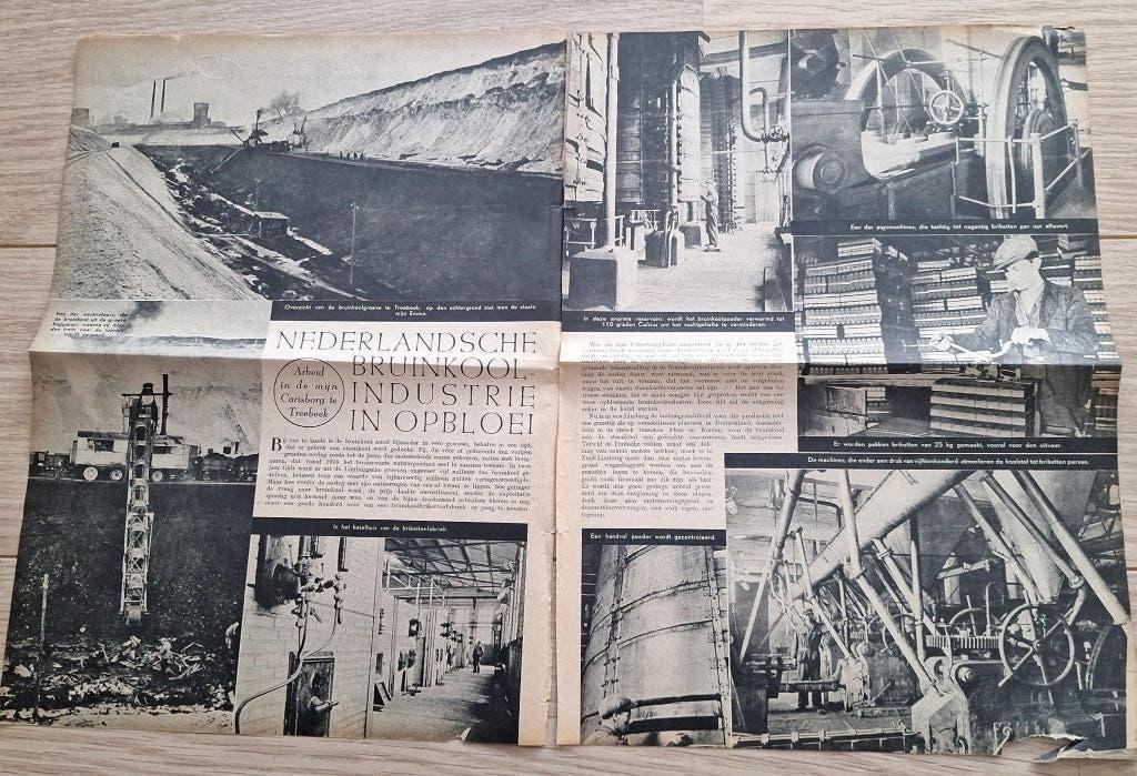 Brunssum, Treebeek, Rumpen (L.) - oude knipsels., Ophalen of Verzenden, 1920 tot 1940, Limburg