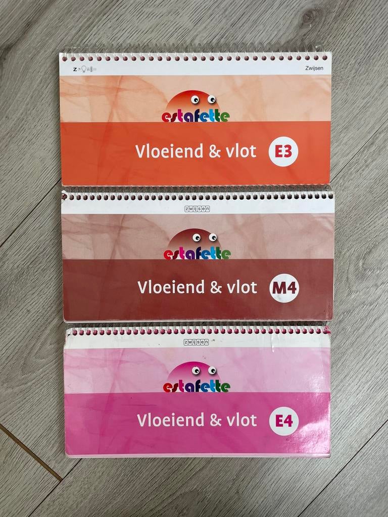 Estafette E3-M4-E4 materialen, Ophalen of Verzenden, Zo goed als nieuw, Overige niveaus, Nederlands