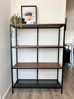 Stellingkast IKEA Fjallbo metaal & hout, Ophalen, Zo goed als nieuw