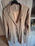 Stijlvolle Zoso  blazer met patroon XL, Maat 38/40 (M), Beige, Ophalen of Verzenden, Zo goed als nieuw