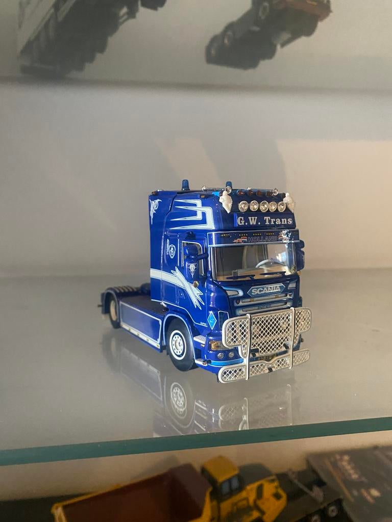 Scania miniatuur, Ophalen of Verzenden, Zo goed als nieuw, Bus of Vrachtwagen, Tekno
