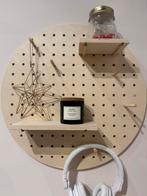Rond Pegboard / Prikbord met Planken en Haken, Ophalen of Verzenden, Zo goed als nieuw