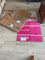 Verschillende maten verhuisdozen, Ophalen, Opvouwbaar, 50 tot 75 cm, Minder dan 35 cm