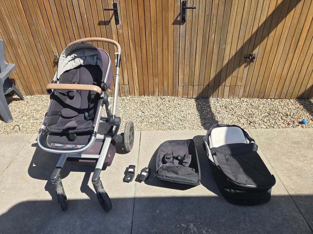 Joolz kinderwagen met wieg, stoel en Maxi-Cosi adapters, Gebruikt, Met autostoeltje, Combiwagen, Ophalen