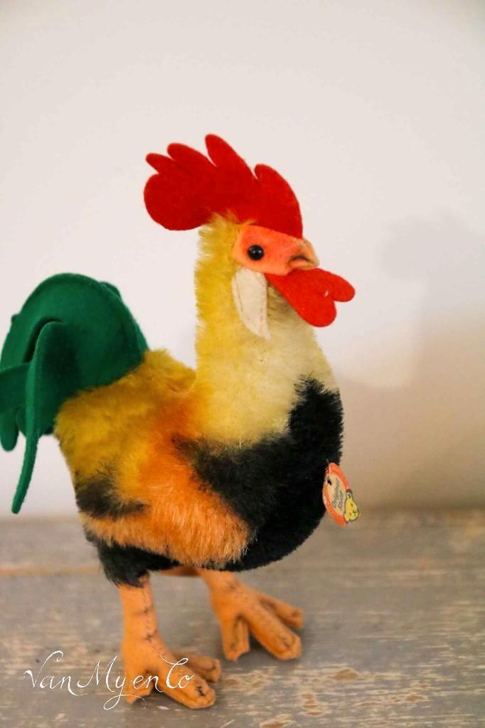 Haan van Steiff, Antiek en Kunst, Curiosa en Brocante, Ophalen of Verzenden