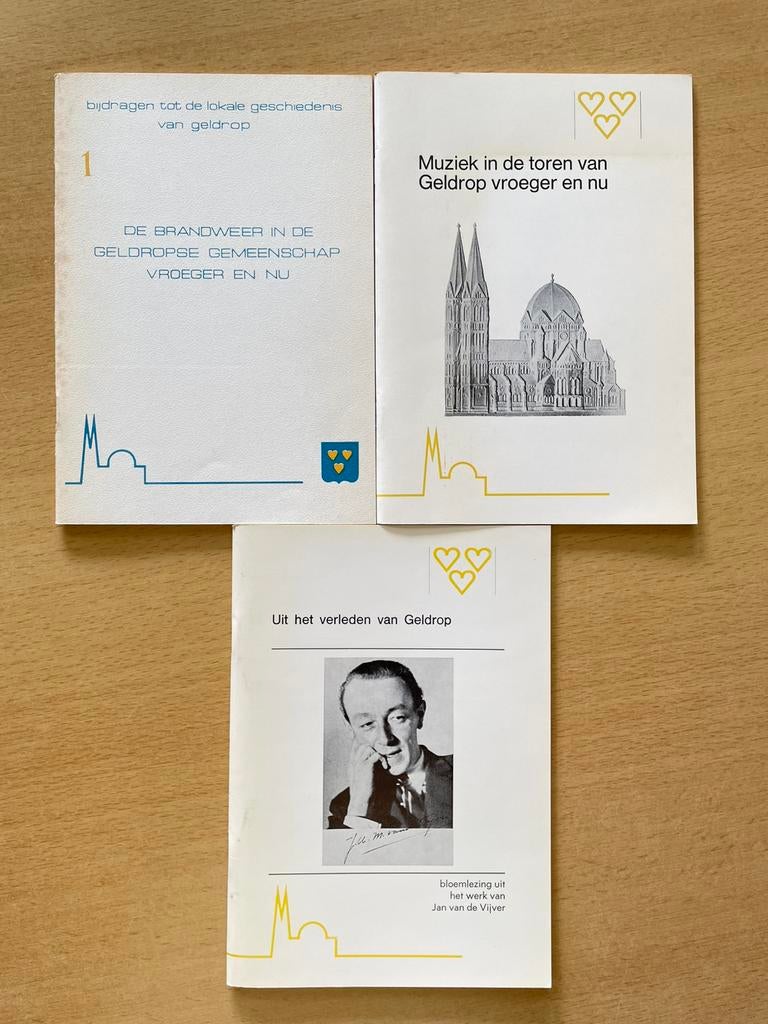 3 boekjes over Geldrop, Boeken, Geschiedenis | Stad en Regio, Ophalen of Verzenden, 20e eeuw of later, Zo goed als nieuw