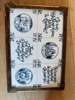 Plateau tegels, Antiek en Kunst, Antiek | Wandborden en Tegels, Ophalen of Verzenden