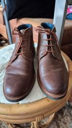 Van Beers zgan cognac leren schoenen mt 44, Bruin, Ophalen of Verzenden, Zo goed als nieuw, Van Beers