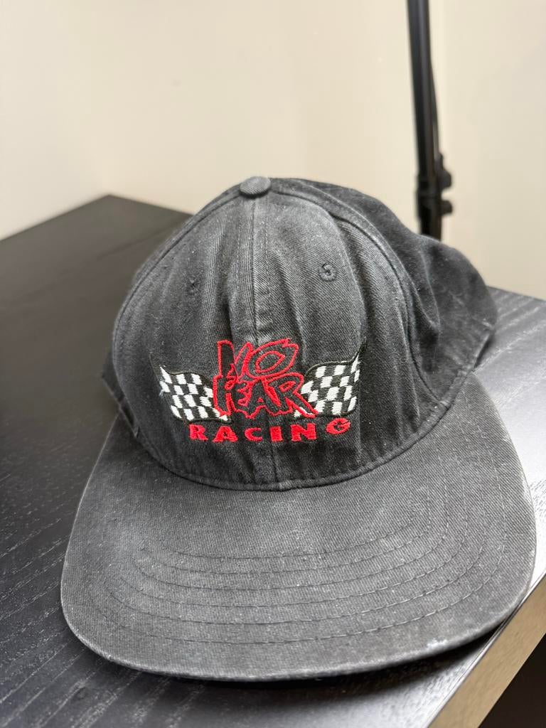 Vintage NASCAR Racing cap - zwart, Ophalen of Verzenden, Gedragen, One size fits all, Pet