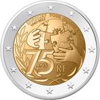 2 Euro Frankrijk 2021 UNC - 75 jaar Unicef, Verzenden, Frankrijk, 2 euro, Losse munt