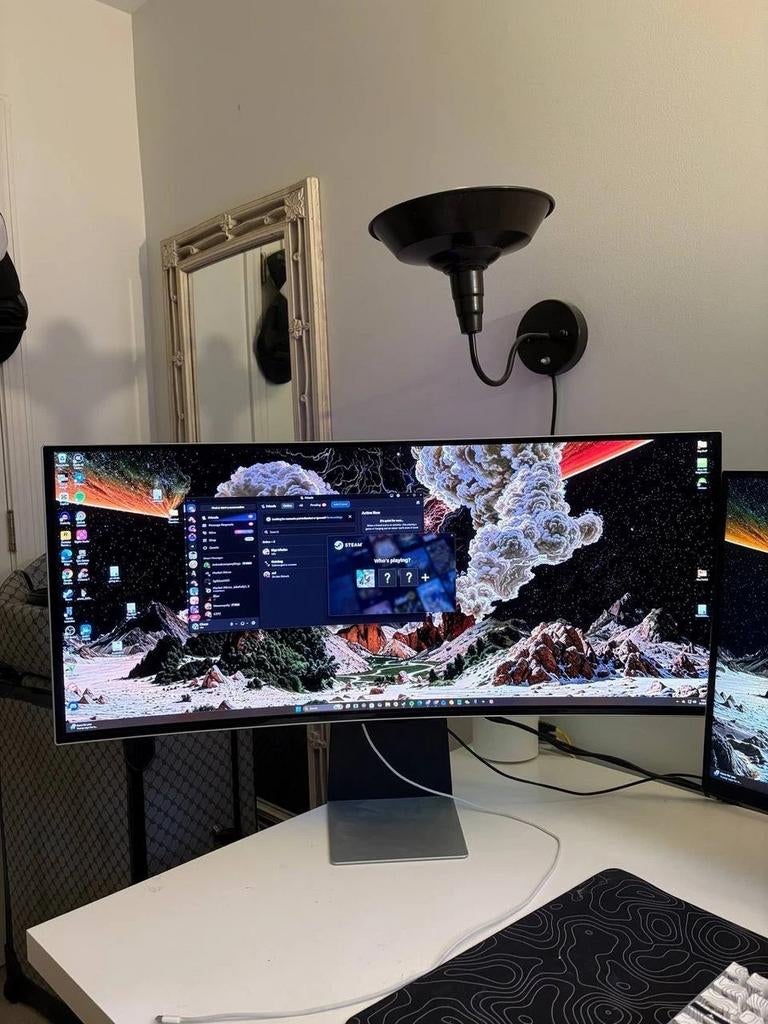 34" Samsung Odyssey OLED G8 G85SD Ultra WQHD Gaming Monitor, Computers en Software, Monitoren, Gaming, Ultrawide, Zo goed als nieuw