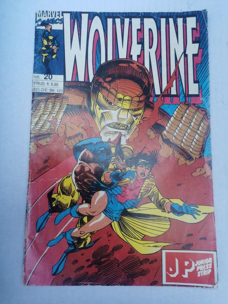 Wolverine Marvel Comics Junior Press Strip Nr. 20, Boeken, Strips | Comics, Gelezen, Eén comic, Amerika, Verzenden