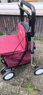 BOODSCHAPPEN ROLLATOR MET ZITJE, Ophalen, Opvouwbaar, Zo goed als nieuw