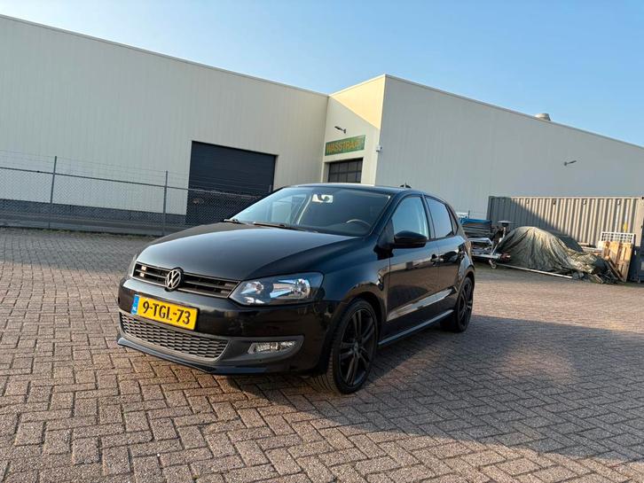 Volkswagen Polo 1.2 51KW 2010 Zwart, Auto's, Volkswagen, Particulier, Polo, ABS, Airbags, Airconditioning, Android Auto, Apple Carplay