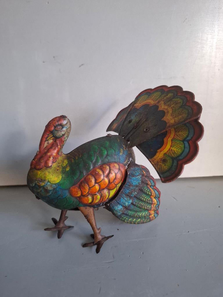 Blikken speelgoed Blomer&Schuler Kalkoen., Verzenden