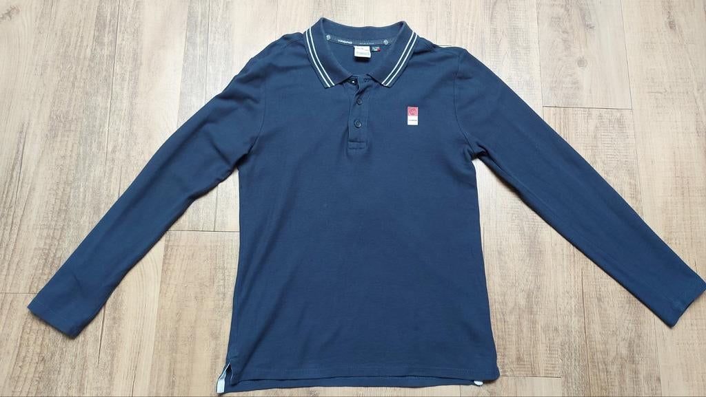Vingino donkerblauwe polo maat 152, Kinderen en Baby's, Kinderkleding | Maat 152, Ophalen of Verzenden, Zo goed als nieuw, Vingino