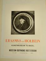 Erasmus en Holbein Museum Boijmans 1950, Ophalen of Verzenden, A1 t/m A3, Overige onderwerpen, Rechthoekig Staand