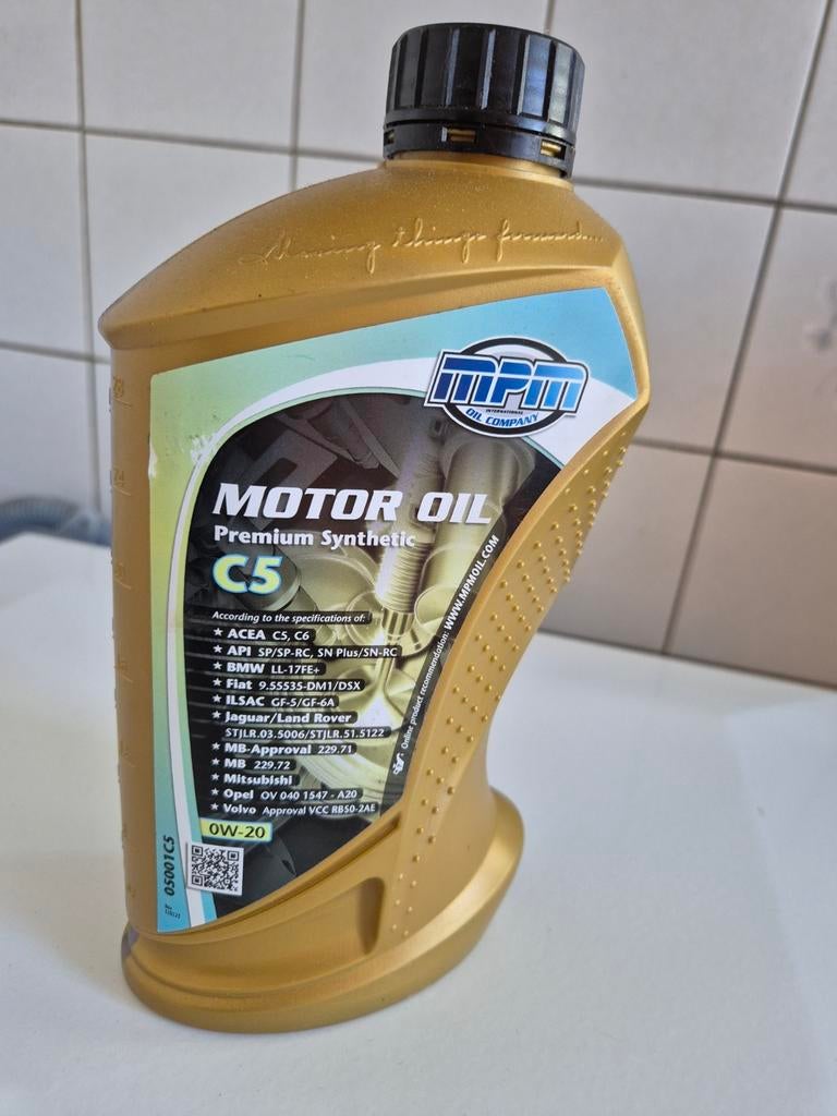 0w20 motor olie 1 liter (nieuw), Auto diversen, Onderhoudsmiddelen, Ophalen of Verzenden