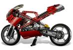 LEGO Technic 8420 Street Bike, Ophalen of Verzenden, Zo goed als nieuw, Complete set, Lego
