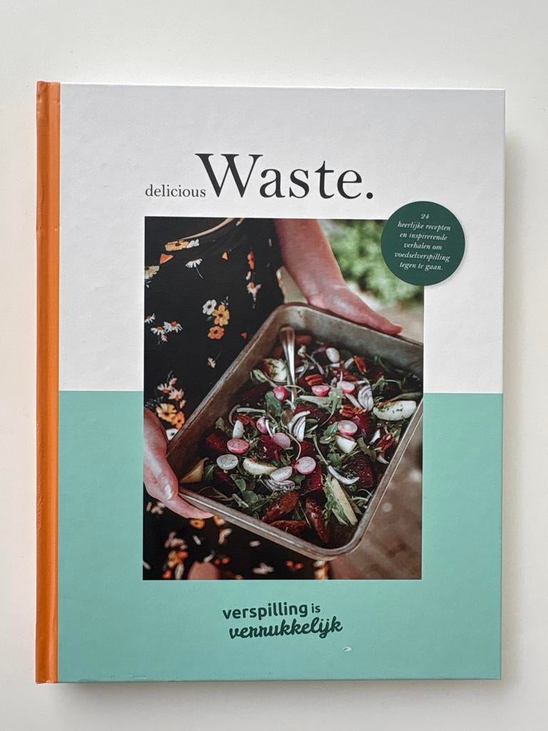 Delicious Waste Kookboek - Nieuwstaat!, Voorgerechten en Soepen, Nieuw, Ophalen of Verzenden, Gezond koken