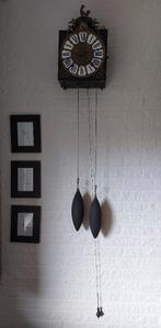 comtoise met cartouche wijzerplaat., Ophalen of Verzenden, Gebruikt, Analoog, Wandklok