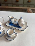 Prachtig Delfts Blauw Miniatuur Poppenservies, Ophalen of Verzenden