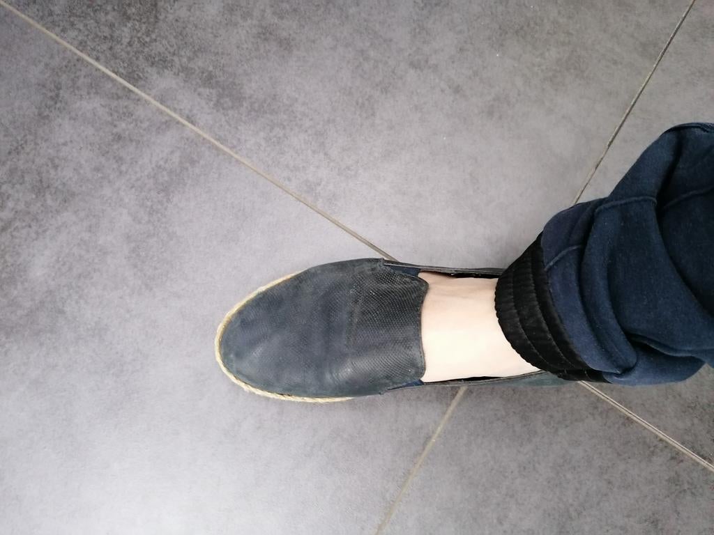 Two Day espadrilles soepel leer maat 37 donkerblauw, Kleding | Dames, Schoenen, Twoday, Overige kleuren, Ophalen of Verzenden