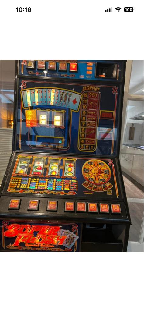 Super Flush special edition gokkast, Euro, Ophalen, Gebruikt, Met sleutels