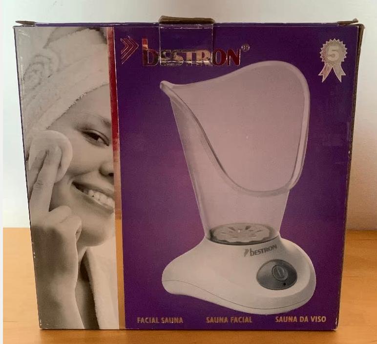 Gezichtsstoomreiniger, facial sauna, stoomreiniger gezicht, Ophalen of Verzenden, Zo goed als nieuw, Gehele gezicht, Reiniging