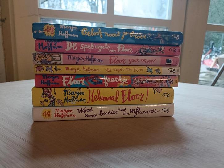 De regels van Floor boeken Marjon Hoffman, Boeken, Avontuur en Actie, Gelezen, Ophalen of Verzenden