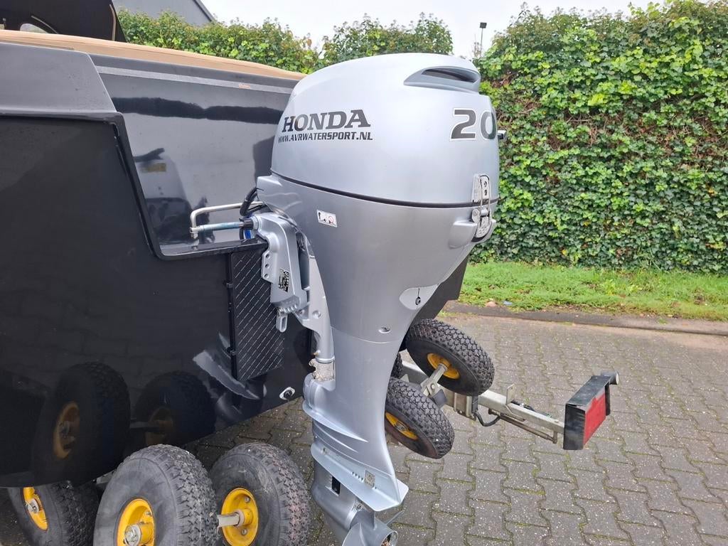 Splinternieuwe Damare 495r Tender Sloep 20pk Honda 4 takt, 10 tot 30 pk, Nieuw, Ophalen of Verzenden, 3 tot 6 meter