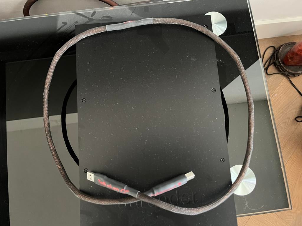 Tellurium Q Statement II USB interlink 1m, Ophalen of Verzenden, Zo goed als nieuw, Minder dan 2 meter, Interlink-kabel