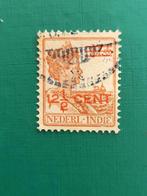 Postzegel Nederlands-Indië Koningin Wilhelmina 12,5 cent, Postzegels en Munten, Ophalen of Verzenden, Gestempeld, Nederlands-Indië