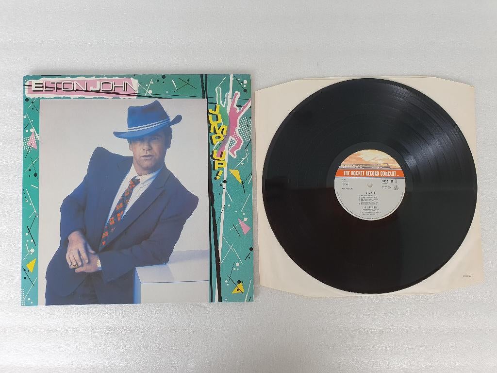LP Elton John - Jump Up!, Ophalen of Verzenden, Gebruikt, 12 inch