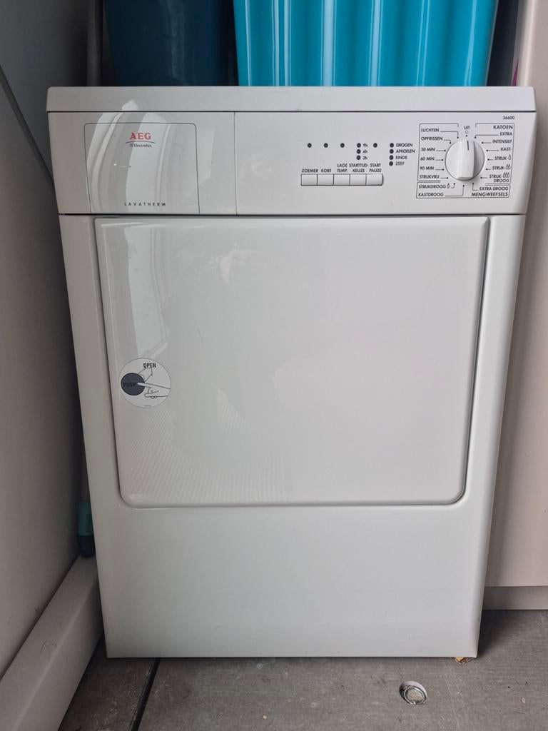 Luchtafvoerdroger, Ophalen, 6 tot 8 kg, Gebruikt, Luchtafvoer