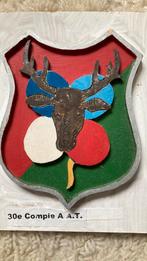 KNIL 30e Compagnie A.A.T., Ophalen of Verzenden, Landmacht, Nederland, Embleem of Badge