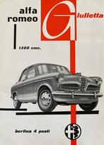 Folder ALFA ROMEO Giulietta 1300 Berlina 05/ 1955, Ophalen of Verzenden, Zo goed als nieuw, Alfa Romeo
