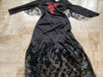 Halloween jurk / zwart met kant/ Carnaval, Kleding | Dames, Carnavalskleding en Feestkleding, Maat 38/40 (M), Nieuw, Ophalen of Verzenden