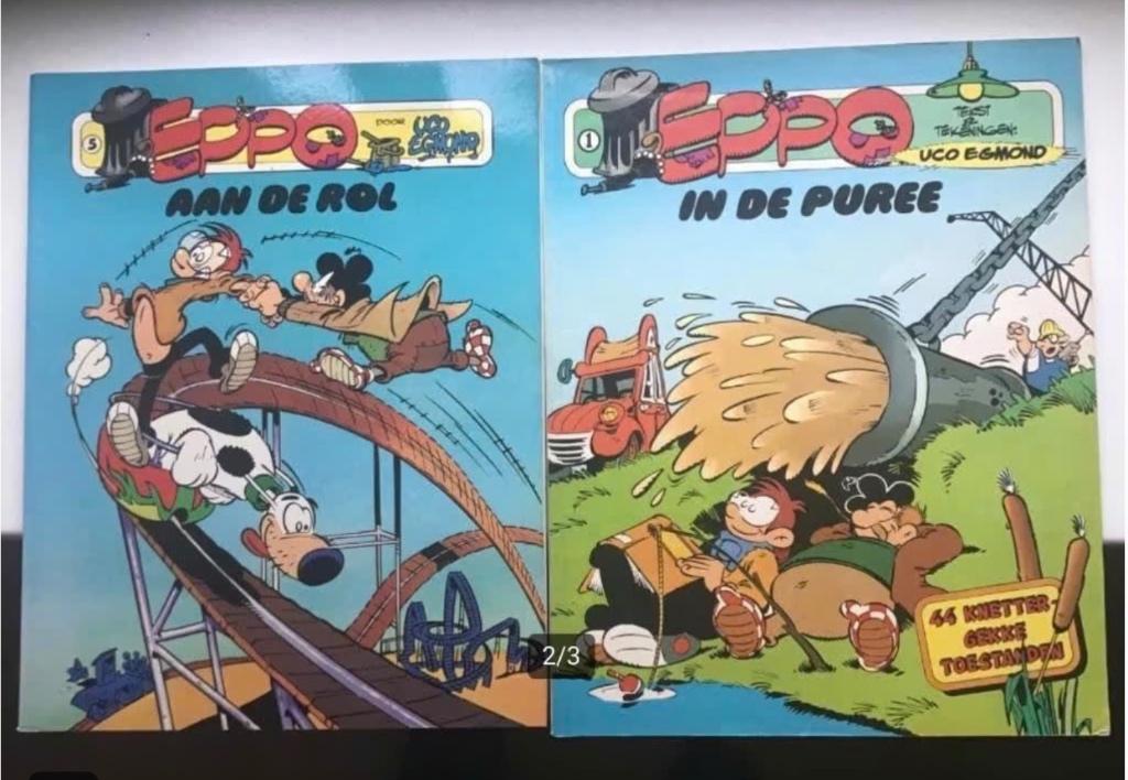 6 uitgaves van Uco Egmond (EPPO)., Meerdere stripboeken, Ophalen of Verzenden, Gelezen