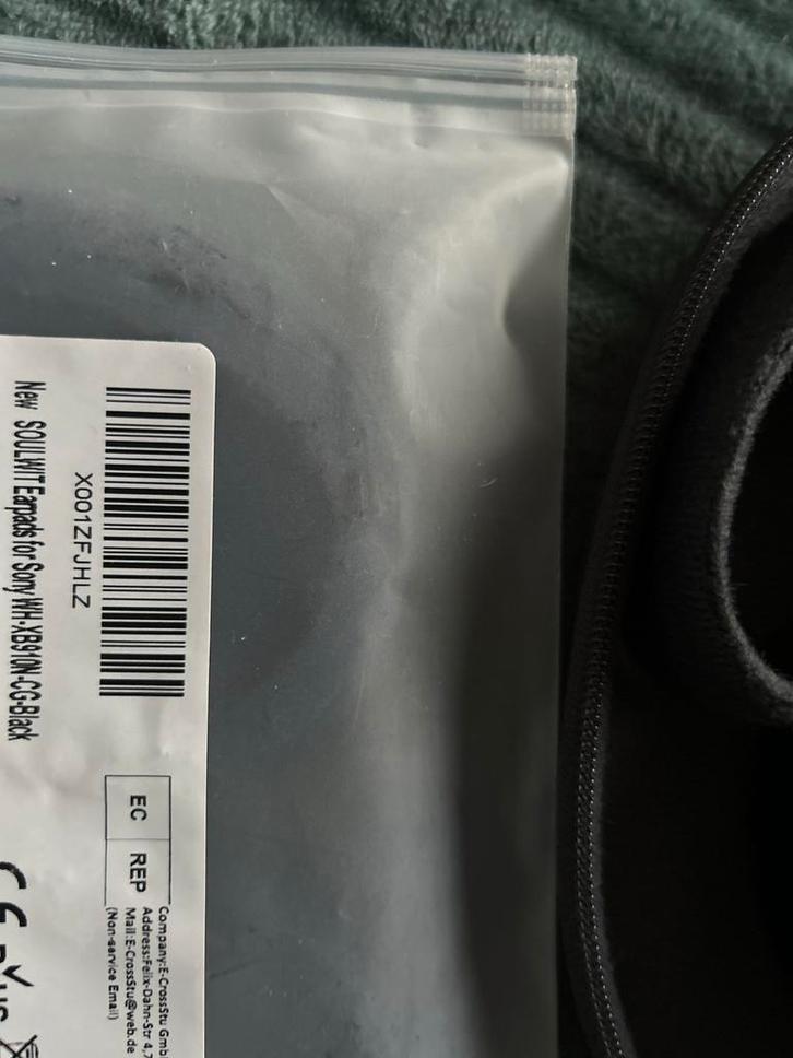 Sony WH-XB910N koptelefoon met nieuwe oorkussens, Audio, Tv en Foto, Koptelefoons, Zo goed als nieuw, Over oor (circumaural), Sony