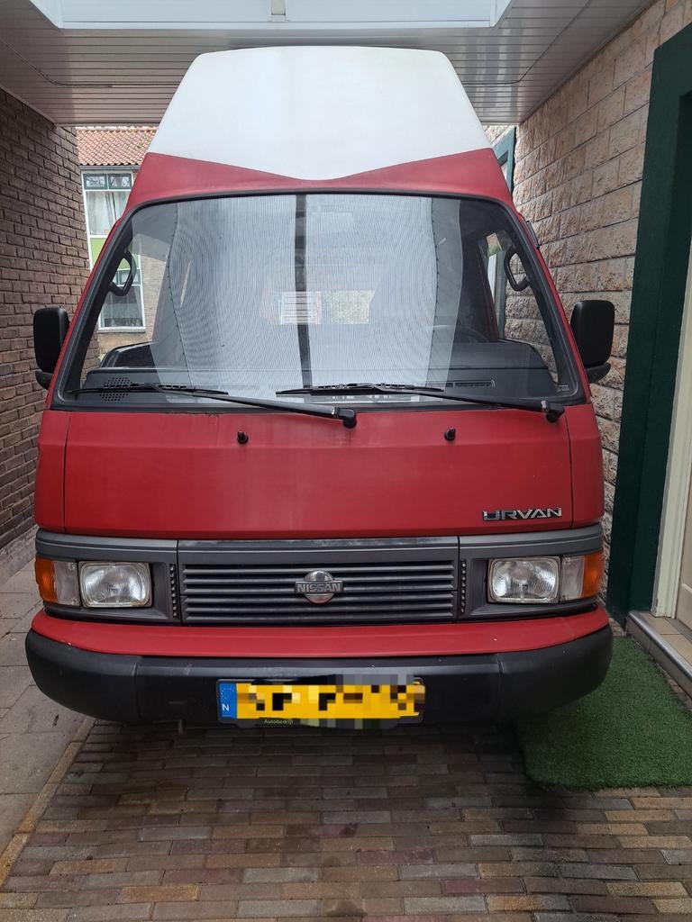 Nissan 1993, Auto's, Bestelauto's, 4 cilinders, 1820 kg, Origineel Nederlands, Grijs