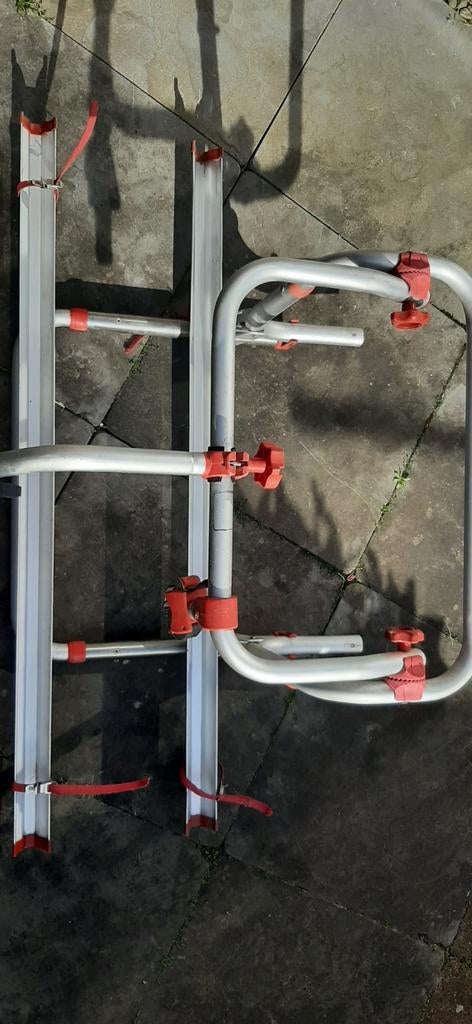 Fietsenrek caravan, Ophalen, Gebruikt