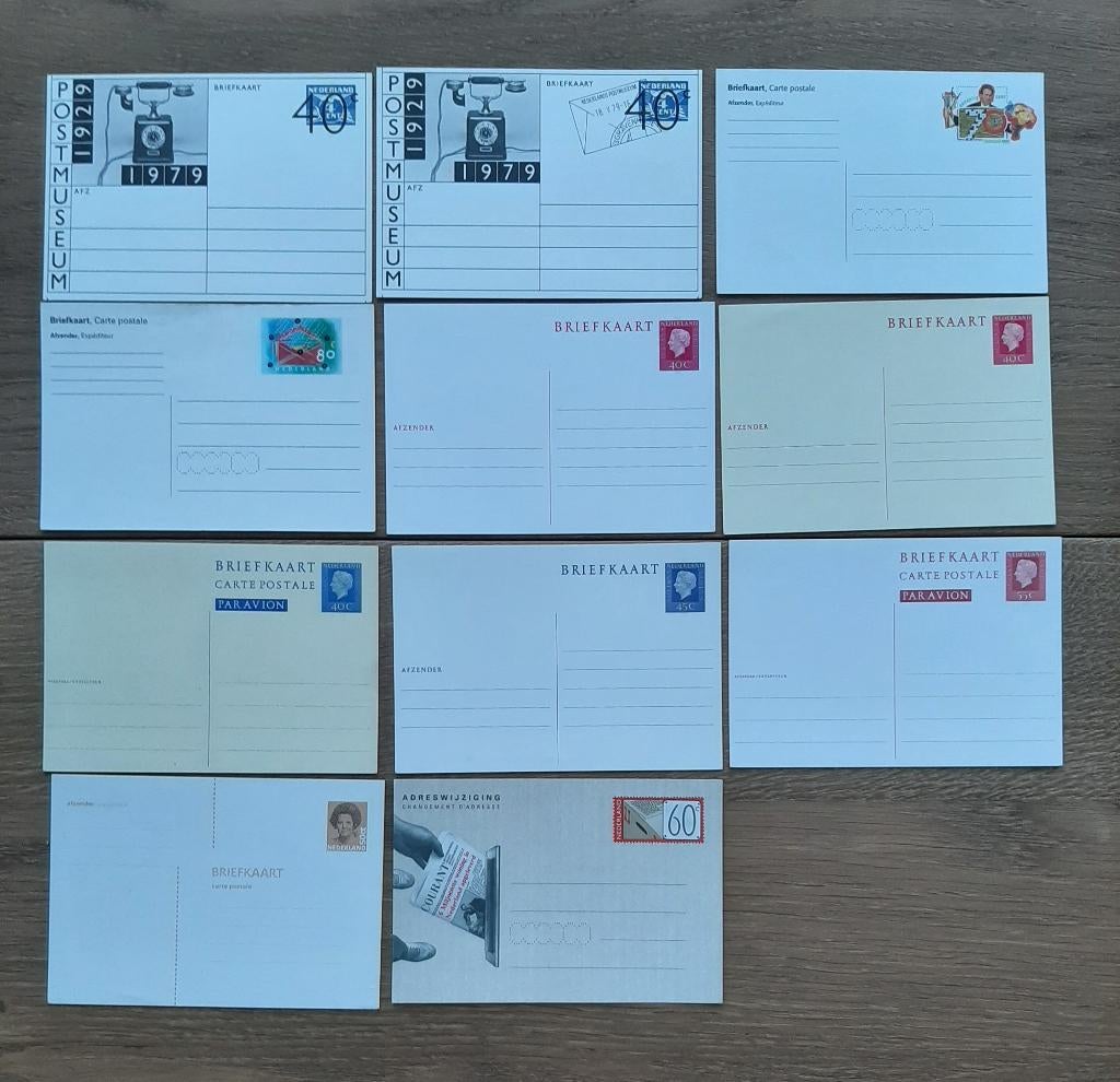 11 Briefkaarten Nederland onbeschreven, Postzegels en Munten, Brieven en Enveloppen | Nederland, Ophalen, Briefkaart