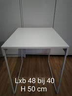 Metalen bijzettafels, Huis en Inrichting, Tafels | Bijzettafels, Ophalen, Gebruikt, Metaal of Aluminium, Ikea 3 delig tafel set