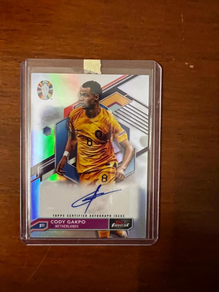 Cody Gakpo Autograph 2024 Nederlands elftal, Ophalen of Verzenden, Zo goed als nieuw, Plaatje