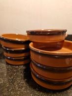 10 Creme brulee schaaltjes, terracotta, Huis en Inrichting, Keuken | Potten en Pannen, Ophalen, Zo goed als nieuw, Overige materialen