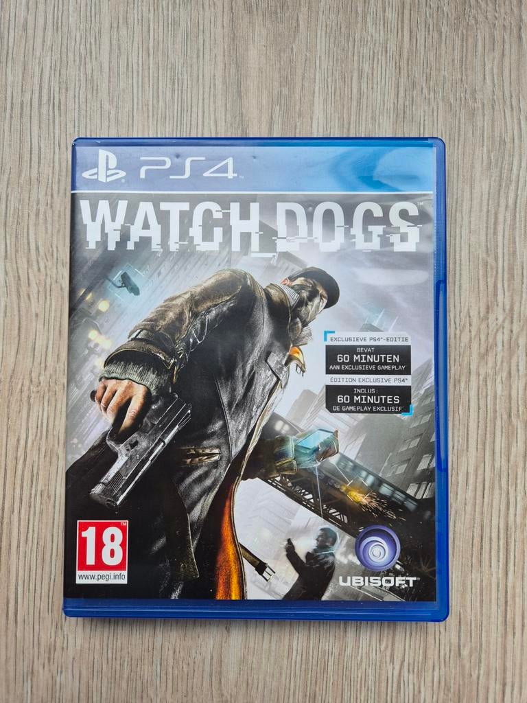 Watch Dogs PS4/PS5 - Hack de Wereld!, Spelcomputers en Games, Games | Sony PlayStation 4, Gebruikt, Avontuur en Actie, 1 speler