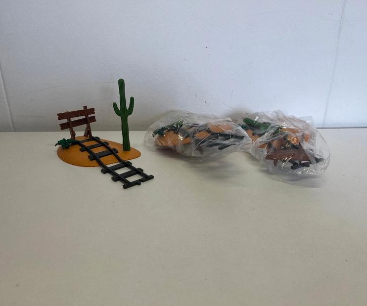 Western nr 378: Zanddeel Rails Goudmijn 6428 70948 5246, Kinderen en Baby's, Speelgoed | Playmobil, Gebruikt, Los playmobil, Ophalen of Verzenden